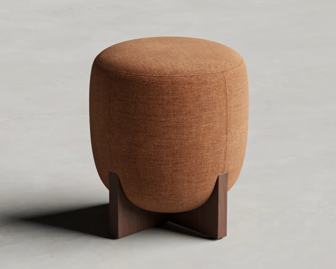 PUFF ELDON TERRACOTA