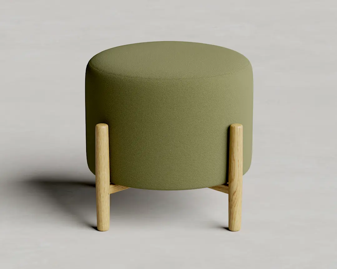 PUFF ELROY SHERPA VERDE