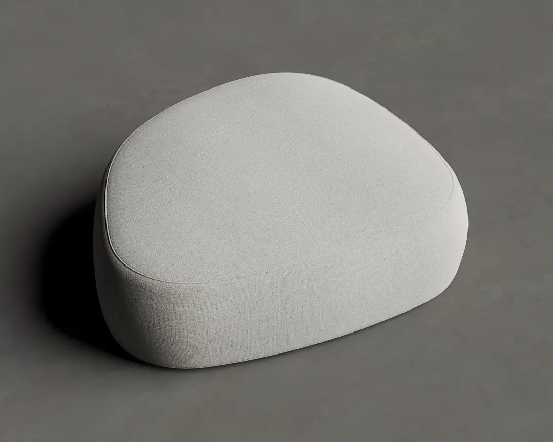 PUFF PIERRE GRANDE OFF WHITE