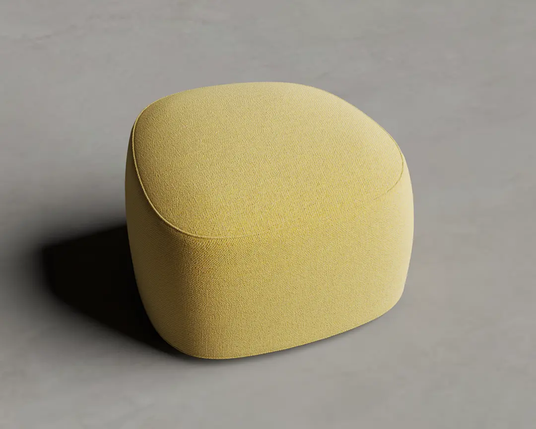 PUFF PIERRE PEQUENO AMARELO