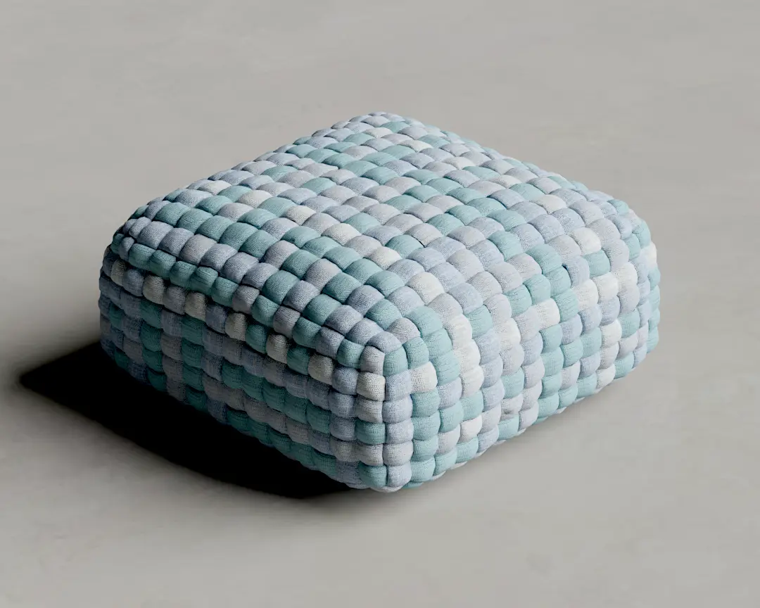 PUFF TOBIT 90cm AZUL