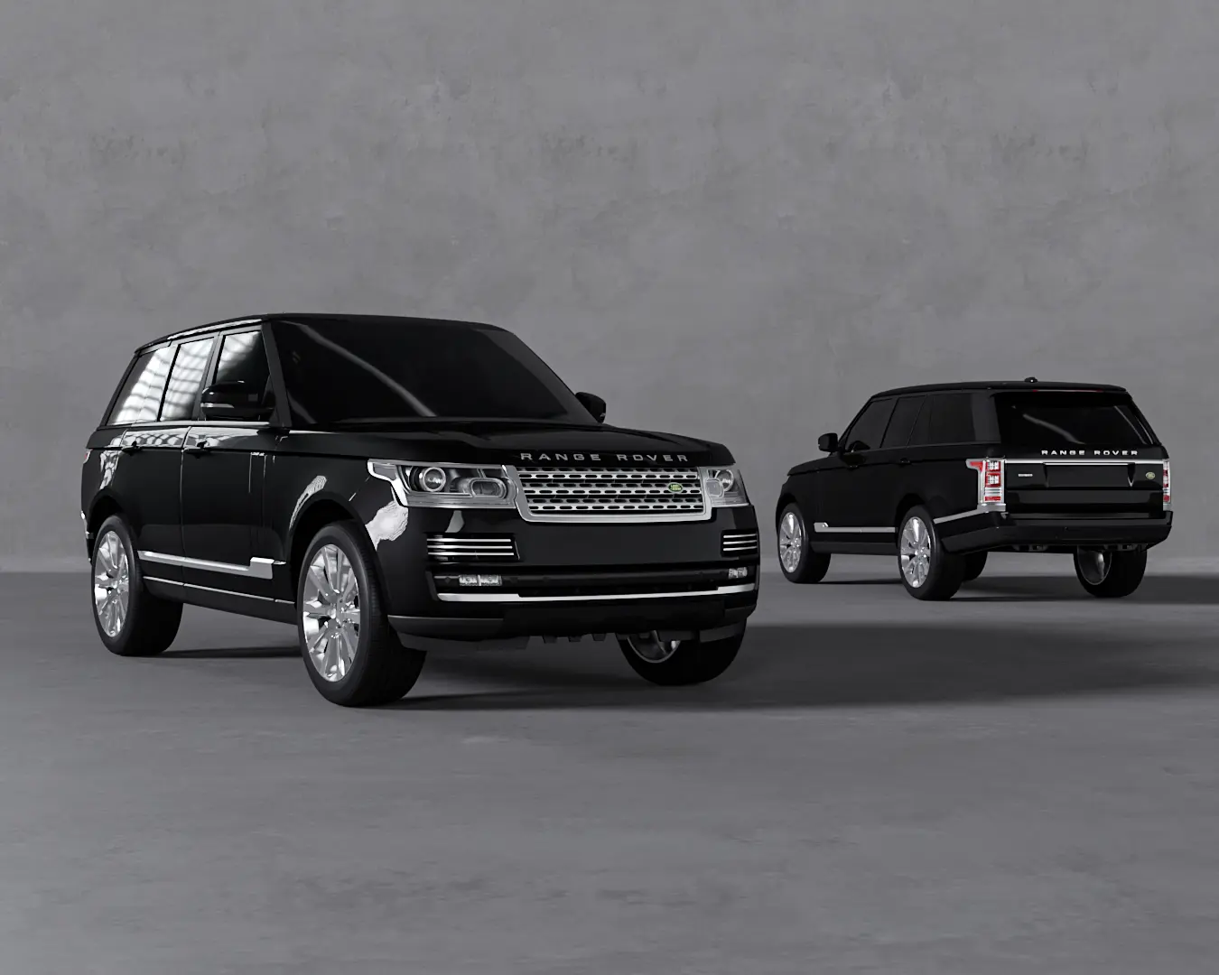 RANGE ROVER HSE TD6 SANTORINI BLACK