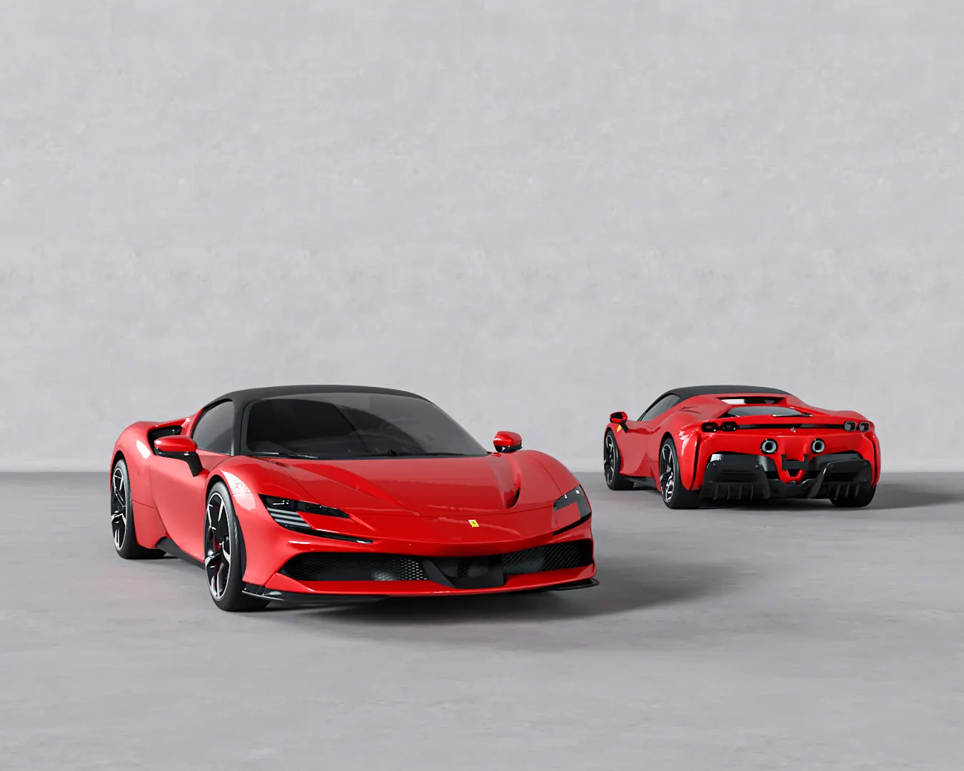 SF90 STRADALE ROSSO CORSA
