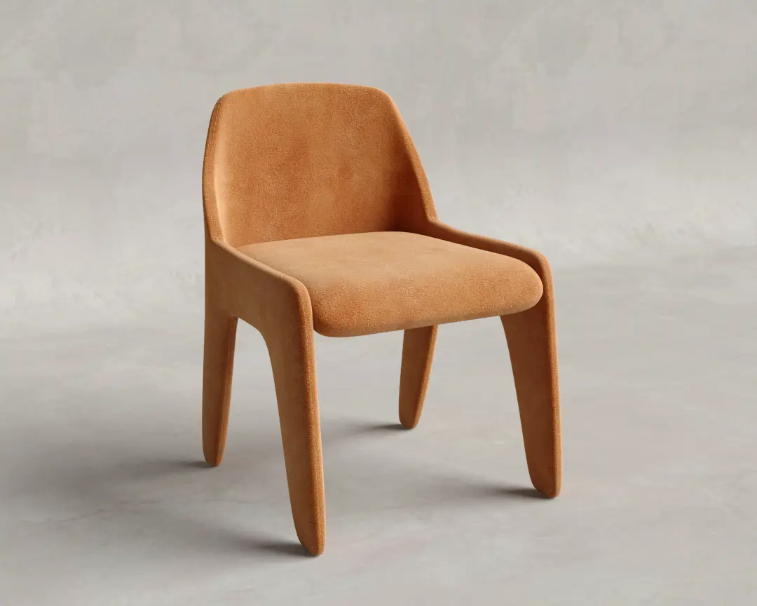 CADEIRA PLAST SEM BRAÇO CAMURÇA