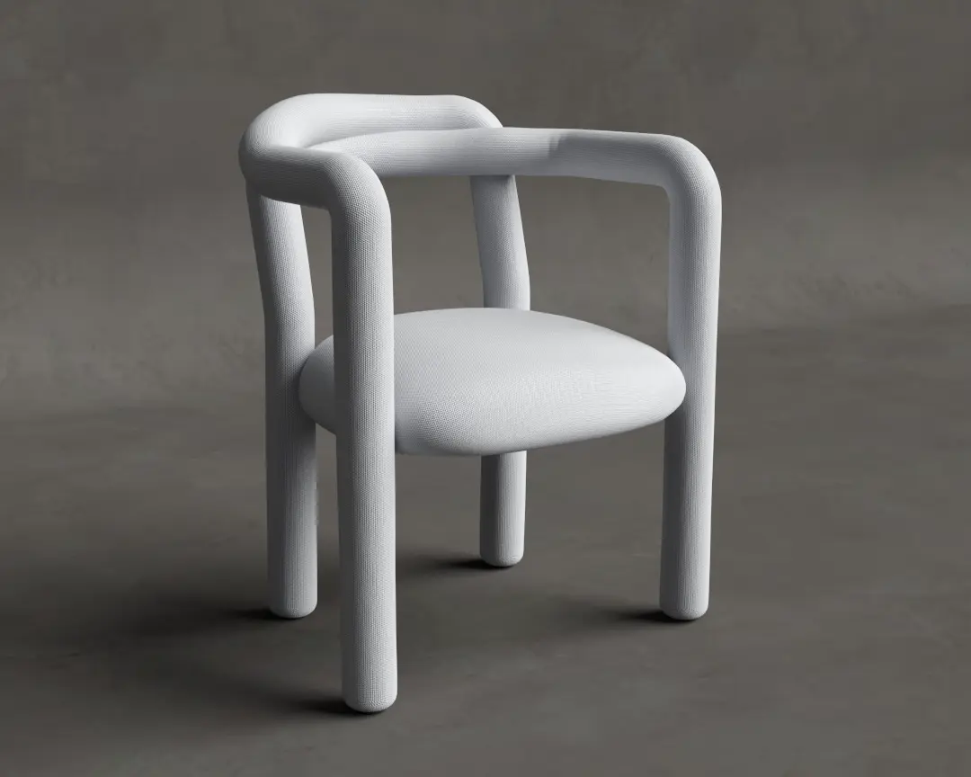 CADEIRA TUBO CINZA FRIO