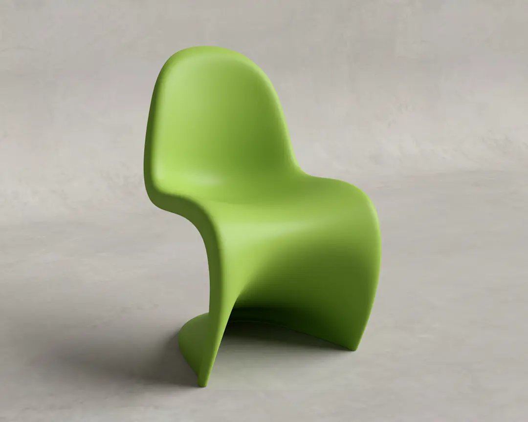 CADEIRA PANTON INFANTIL FOSCA VERDE