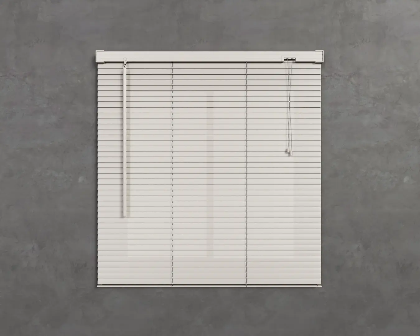 PERSIANA DE PLÁSTICO BEGE FECHADA