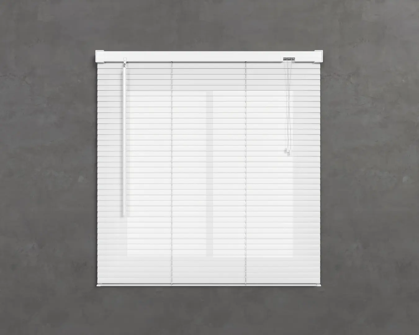 PERSIANA DE PLÁSTICO BRANCA FECHADA